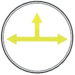 KM Industries Stainless Steel T-3 1 piece