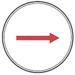 KM Industries Stainless Steel E-6 1 piece