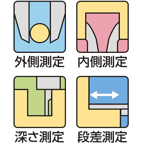 シンワ　デジタルノギス　大文字２　３００ｍｍ　19997　1 本