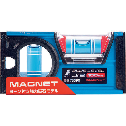 シンワ　ブルーレベル　Ｊｒ．　２　１００ｍｍ　マグネット付　73390　1 個