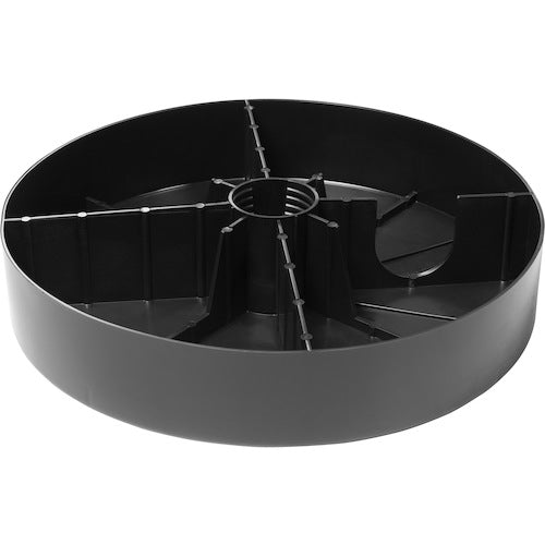 ドップラー　パラソル用ベース　ＢＡＳＥ　ＦＩＬＬＡＢＬＥ　丸形　黒　85899SA　1 個