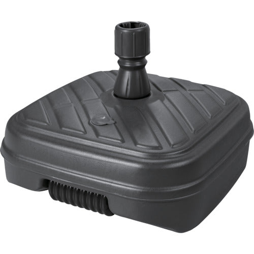 ドップラー　パラソル用ベース　ＢＡＳＥ　ＦＩＬＬＡＢＬＥ　角形　黒　85496MA　1 個