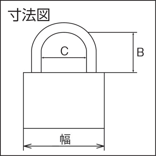 ブルク　ヴェヒター　シリンダー南京錠　ボッシア　４５０−６０ＳＢ　ディンプルキー　6601　1 個