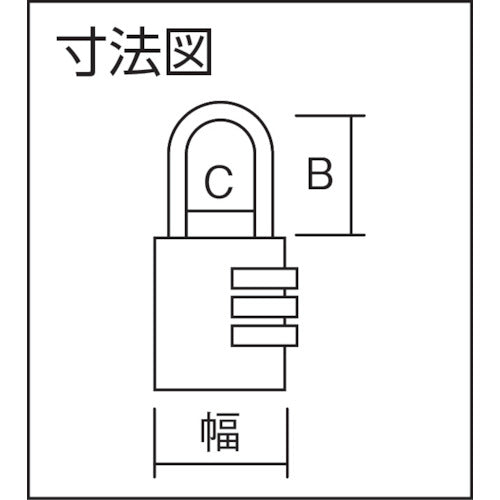 ブルク　ヴェヒター　ワイヤー式ダイヤル南京錠　コンビ　ロック　８０３０ＳＢ　2471　1 個