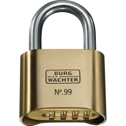 Burg Waechter Combination Padlock No. 99 99Ni50SB 37661 1 pc