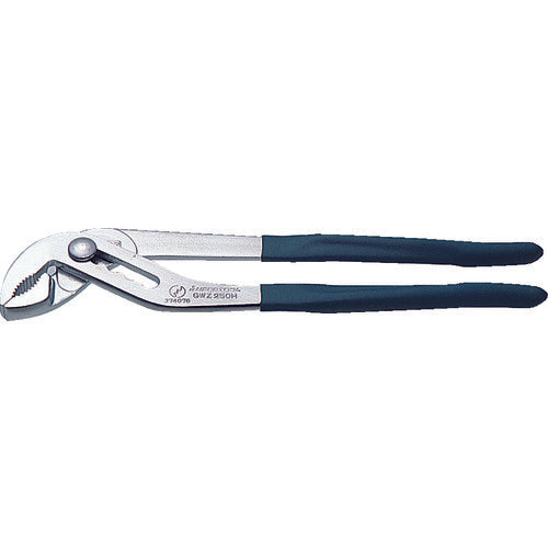 Super Water Pump Pliers (JIS) Vinyl Grip (5-step Adjustable) GWZ250H 1 pc