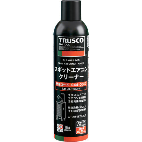 TRUSCO Spot Air Conditioner Cleaner 420ml ALP-SAIRC 1 bottle