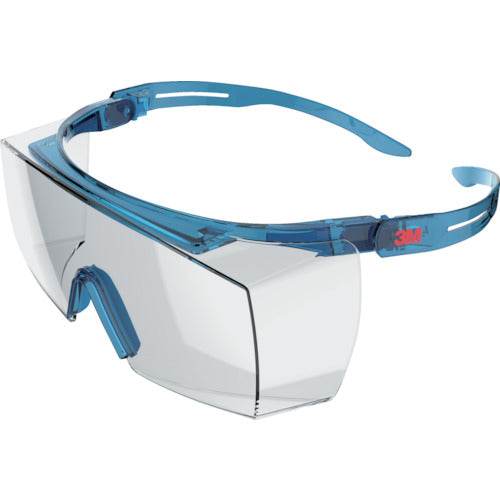 ３Ｍ　セキュアフィット［［ＴＭ上］］　保護めがね　クリア　ＳＦ３７０１ＳＧＡＦ−ＢＬＵＮ　SF3701SGAF-BLU N　1 個