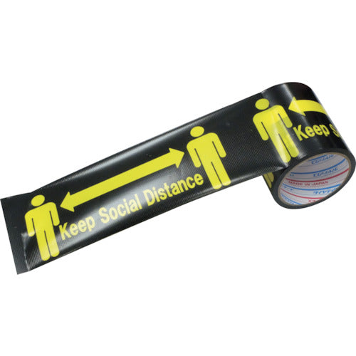 パイオラン　表示テープ　Ｋｅｅｐ　Ｓｏｃｉａｌ　Ｄｉｓｔａｎｃｅ　H06SD　1 巻