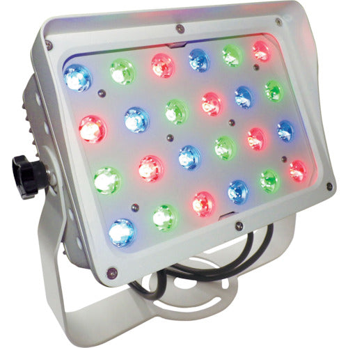 tlight LED floodlight RGB color with simple controller Beam angle 60° White body FLOOD24ZF60W-C 1 S
