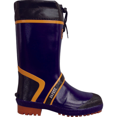 Fukuyama Rubber Boots JORDIC SAFETY DX (with toe cap) Navy 25.0 SCDX-250 1 pair