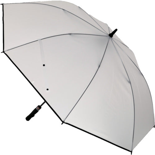 TRUSCO 점보 비닐 우산 (반투명) 친골 사이즈 78cm 스트레이트 그립 타입 TVBC-80 1 개