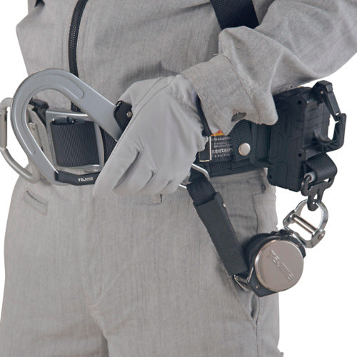 タジマ　胴ベルト用ランヤード　ＶＲ１５０縦型Ｌ２　B1VR150-TL2　1 個