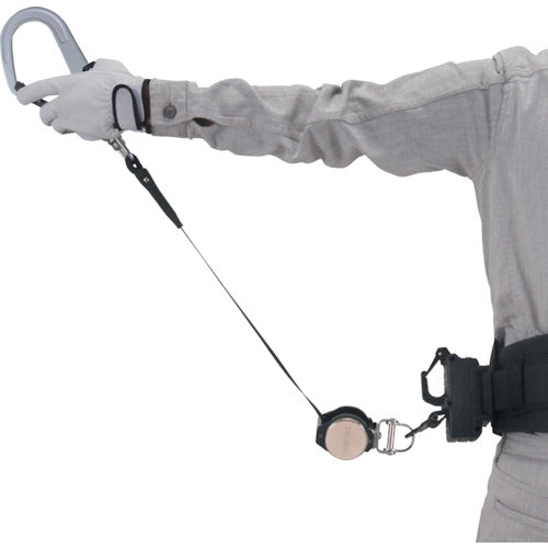 タジマ　胴ベルト用ランヤード　ＶＲ１５０縦型Ｌ２　B1VR150-TL2　1 個