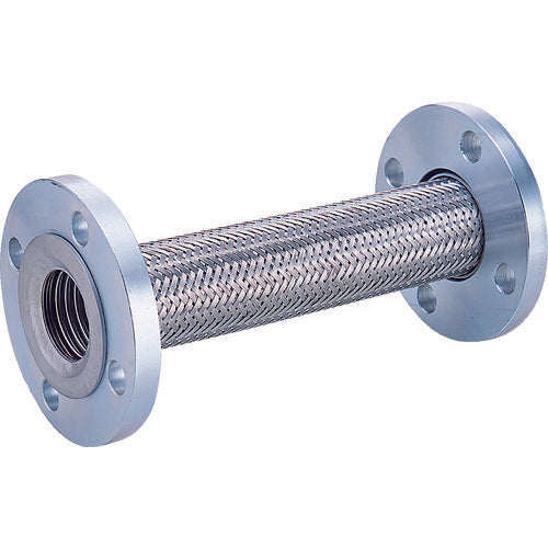 NK Standard Flange Type Flexible Hose (Color Type) Flange 10K/SS400 (Liquid Contact Part SUS304) 50A x 300L NK-3100/10K-SS400-50A-300L 1 pc