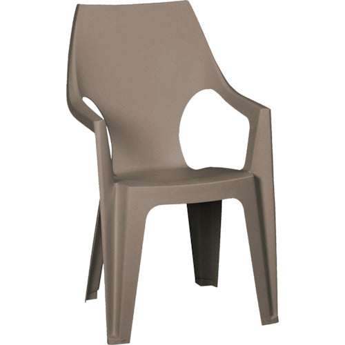 KETER 【매진 폐번】 수지 의자 단테 하이백 브라운 221210 1 다리