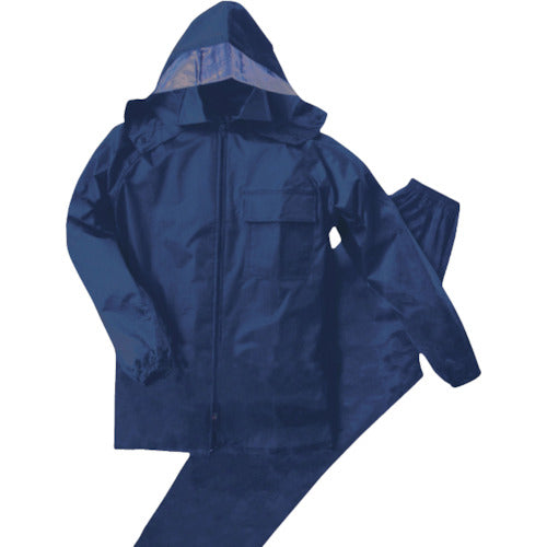 トオケミ　上下組レインスーツ　Ｎｅｏレインワールド　ネイビー　4105 NAVY L　1 着