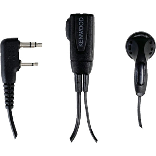 켄우드 이어폰이있는 클립 마이크 EMC-3A 1 개