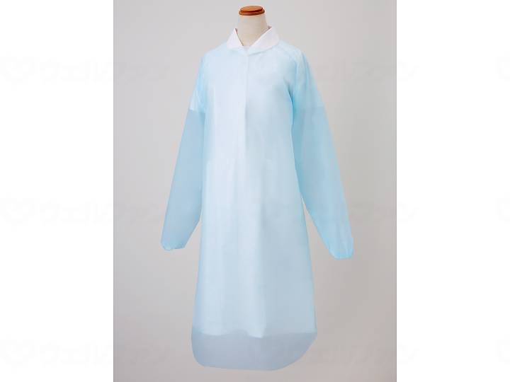 Hakuzo Medical Hakuzo Plastic Gown FE 30 pieces Case Rubber Sleeve Type