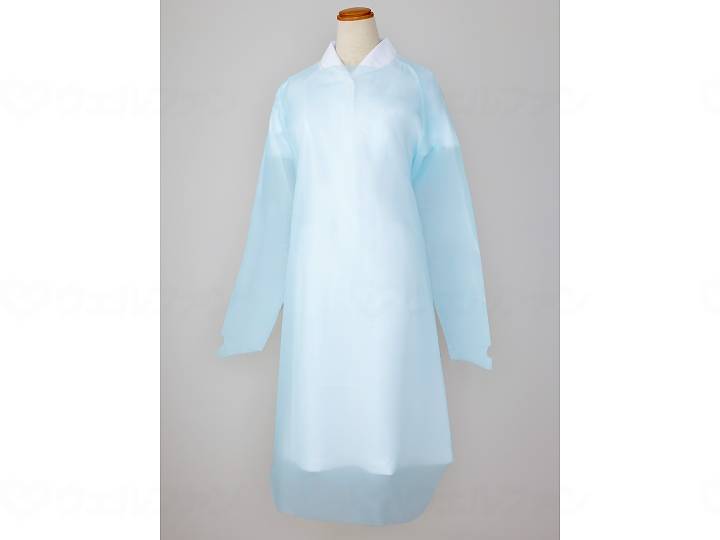 Hakuzo Medical Hakuzo Plastic Gown FE 30 Pieces Case Thumb Hook Type