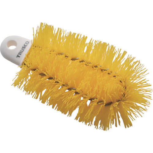 TRUSCO [Sold Out Item] Colored Scrub Pad, Hard, 150 x 100, Yellow, TCTBH-Y, 1 pc