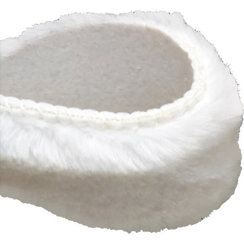 Sefran Warm and Cold-Proof Extra Thick Insole, White, 23cm, J2365-36, 1 pair