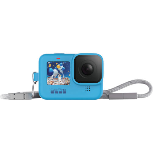 ＧｏＰｒｏ　スリーブ＋ランヤードｆｏｒＨＥＲＯ１０ブルー　ADSST-003　1 個