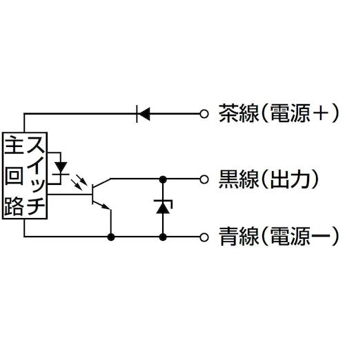 ＣＫＤ　シリンダスイッチ　Ｔシリーズ　無接点３線式　ＮＰＮ出力タイプ　SW-T3V　1 個