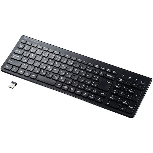 SANWA Wireless Slim Keyboard SKB-WL31BK 1 unit