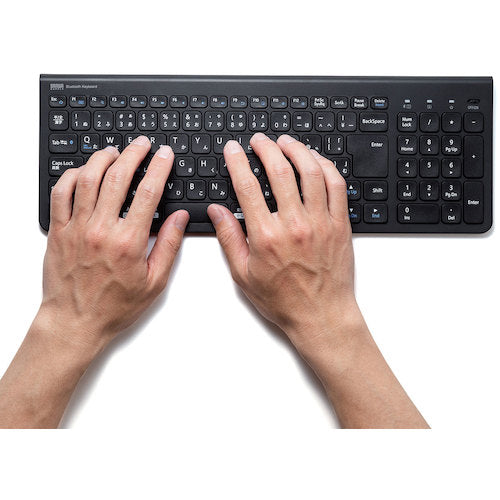 SANWA Bluetooth Slim Keyboard SKB-BT31BK 1 unit