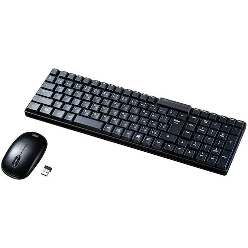 SANWA Wireless keyboard with mouse SKB-WL34SETBK 1 unit