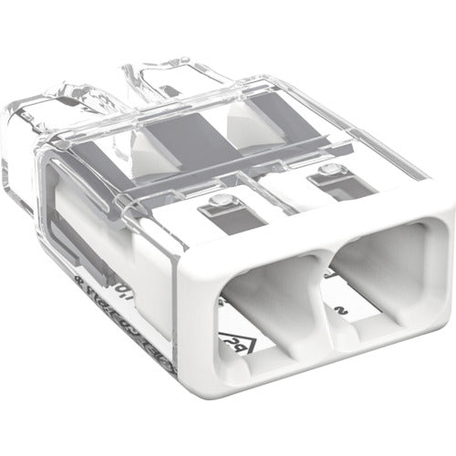 WAGO WGZ-2 Plug-in Connector 2-hole 120 pieces WGZ-2 1 box