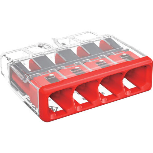 WAGO WGZ-4 Plug-in Connector 4-hole 80 pieces WGZ-4 1 box