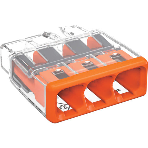 WAGO WGZ-3 Plug-in Connector 3-hole 100 pieces WGZ-3 1 box