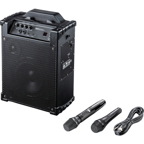 ＳＡＮＷＡ　ワイヤレスマイク付き拡声器スピーカー　MM-SPAMP10　1 Ｓ