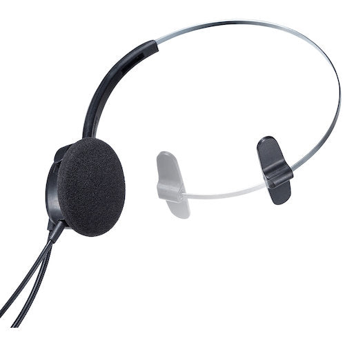 ＳＡＮＷＡ　ＵＳＢヘッドセット　MM-HSU12BK　1 台