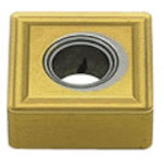 Mitsubishi Turning Insert with MS Breaker for Medium Cutting of Steel, CVD Coating, UE6020, SNMG120408-MS, 10 Pieces