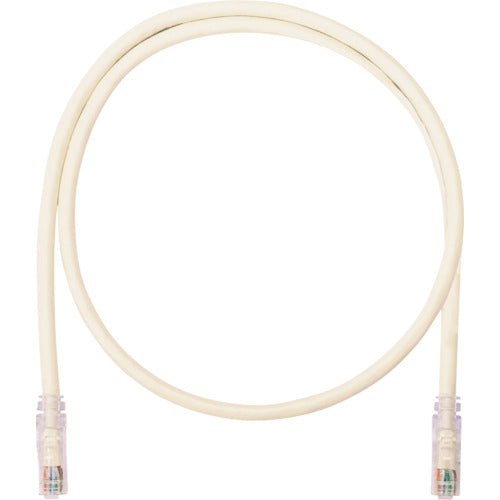 ＰＡＮＤＵＩＴ　カテゴリ６Ａ　ＵＴＰパッチコード　２４ＡＷＧ単線　ケーブル径：Φ６．４ｍｍ　１ｍ　オフホワイト　ＵＴＰ６ＡＸ１Ｍ　UTP6AX1M　1 本
