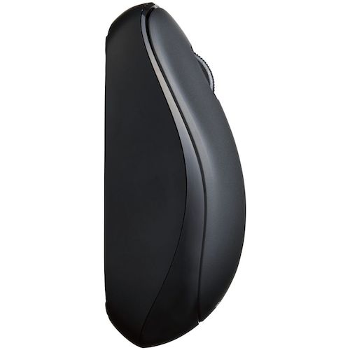 ELECOM IR Mouse ENELO Series Wireless 3 Buttons Power Saving Quiet Buttons Antibacterial Black M-IR07DRSKBK 1 pc