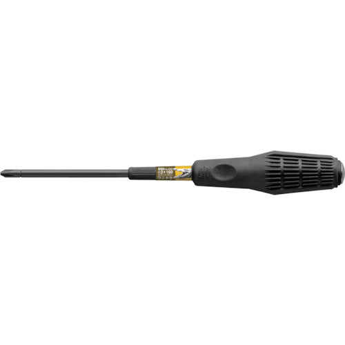 アネックス　グリップドライバー　ビスブレーカードライバー　ワニドラ　刃先＋２×軸長１５０ｍｍ　全長２６９ｍｍ　3980-2-150　1 本