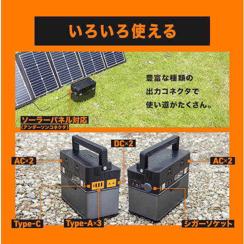 Ｏｗｌｔｅｃｈ　ポータブルパワーステーション　１００，５００ｍＡｈ　OWL-LPBL100501-GM　1 個