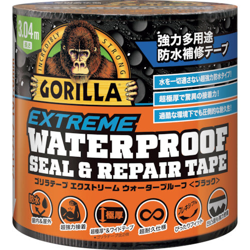 KURE Gorilla Tape Extreme Waterproof &lt;Black&gt; NO1782 1 roll