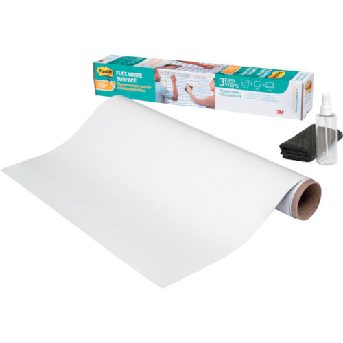 3M Post-it [R] Whiteboard film that can be used with oil-based pens 900m x 600mm FWS 3X2 1 sheet