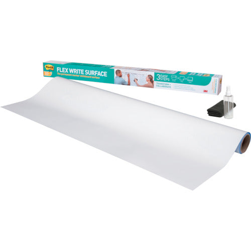 3M Post-it [R] Whiteboard film that can be used with oil-based pens, 1800mm x 1200mm FWS 6X4, 1 sheet