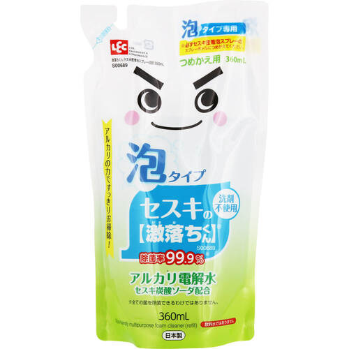 LEC Gekiochikun Sesqui Adhesive Foam Spray Refill 360ml S00689 1 pc