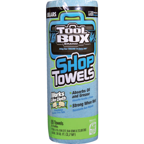 SELLARS TOOLBOX[[R상]] 숍 타월 블루 롤 55 시트 Z400 54400 1권