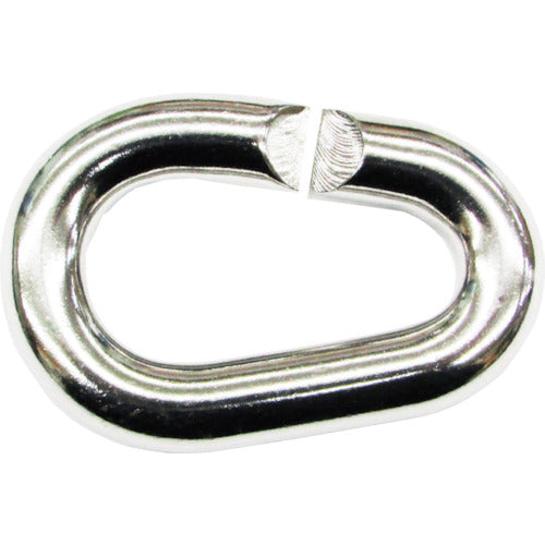 Mizumoto Hook Stainless Steel Eggplant-Shaped C-Link Inner Length 23mm B-2998 1 pc