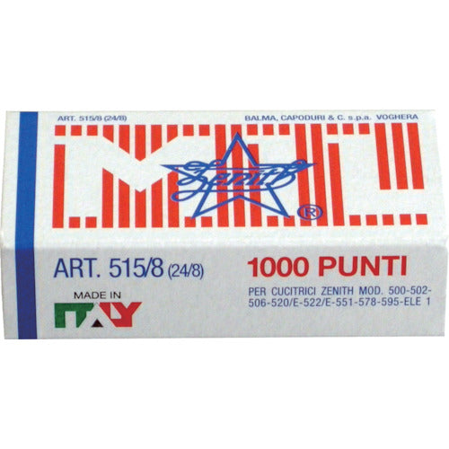 Zenith stapler 515/8 type 24/8 for 35 sheets 0305151801 1 box