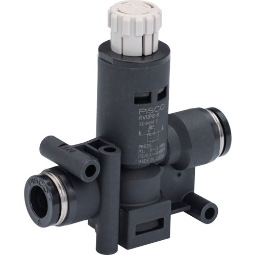 PISC 레귤레이터 푸시 록 타입 유니온 RVUP8-6 1개