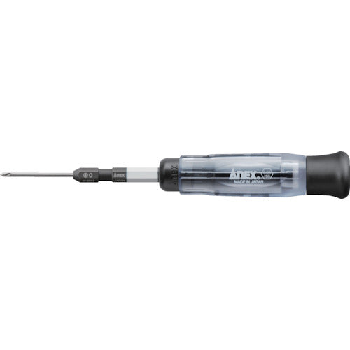 아넥스 정밀 드라이버 핥은 정밀 나사 제거 날끝+0(M1~2.6) 전체 길이 152mm